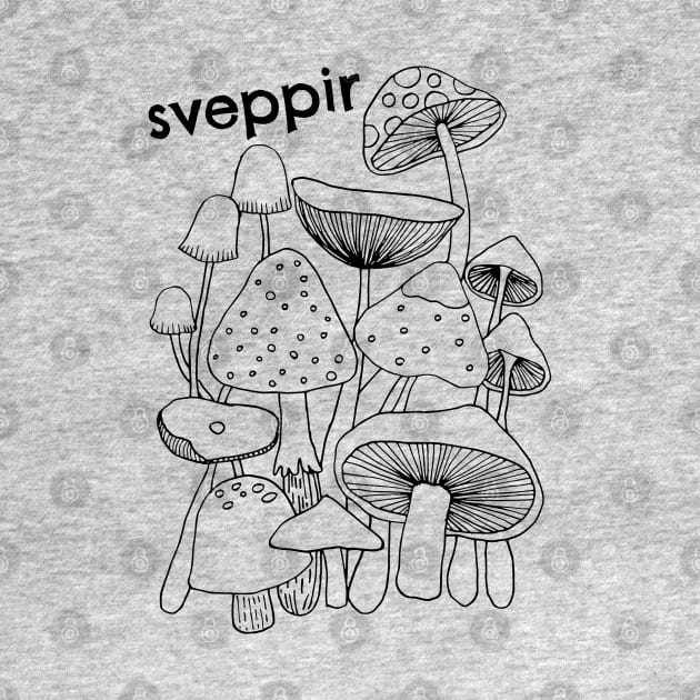 Sveppir Mushrooms by yaywow